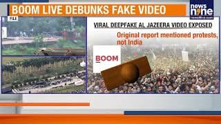 Deepfake News Broadcast — Fake Al Jazeera audio linking India to Bangladesh killing
